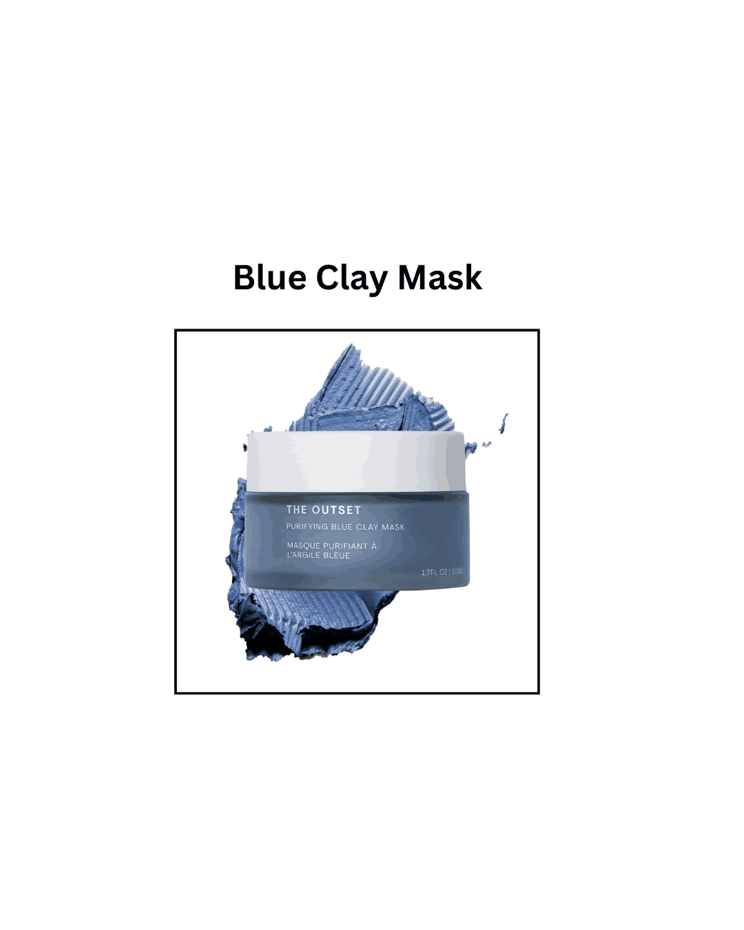clay face mask