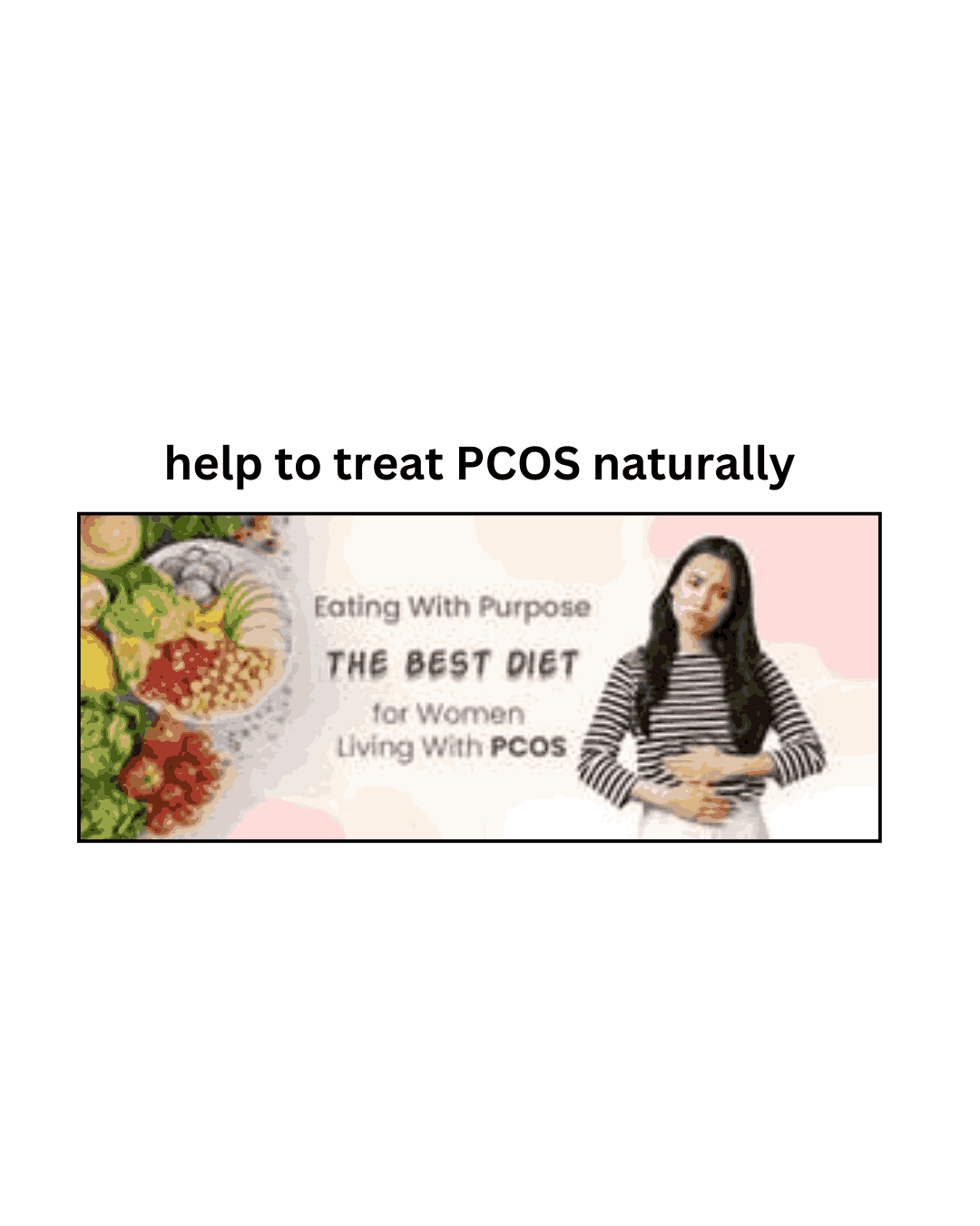Healthy diet for PCOS to treat naturally