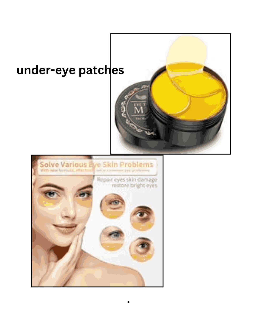 under-eye dark circles patches