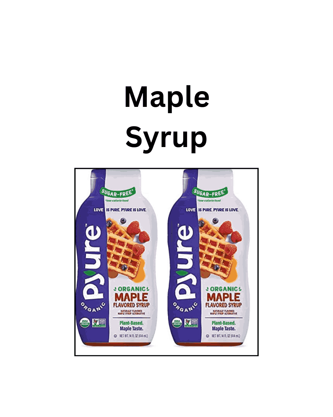 Maple syrup