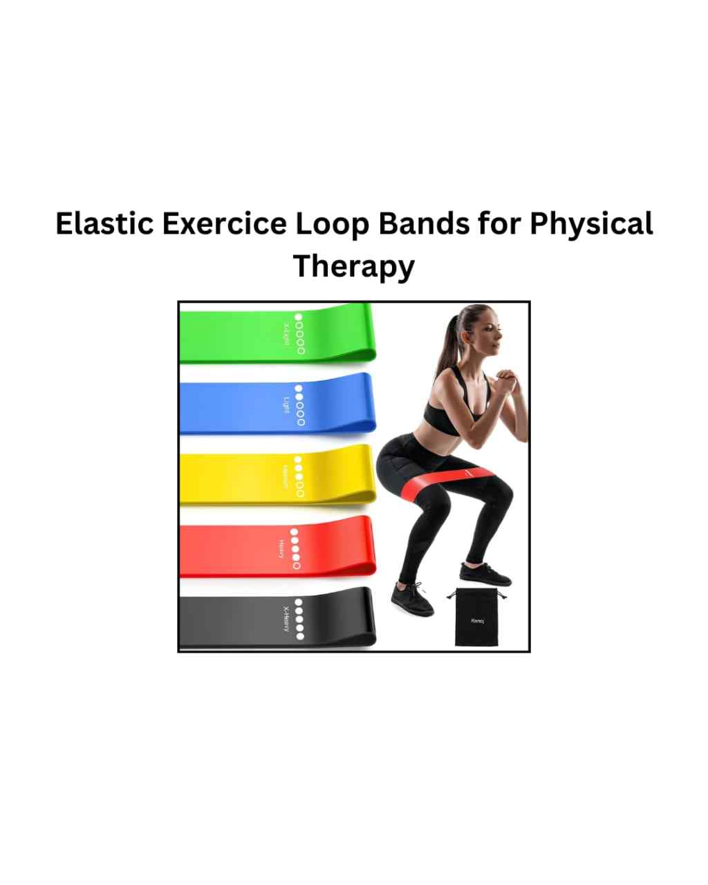 An elastic stretchable loop band