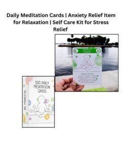meditation cards good for mental health