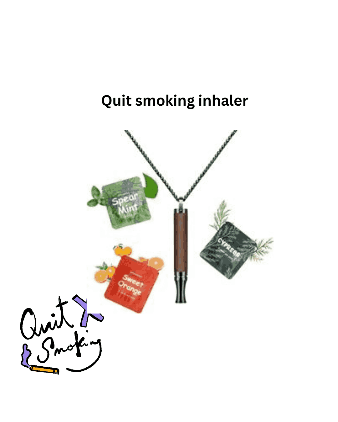 Quitting smoking NRT inhaler