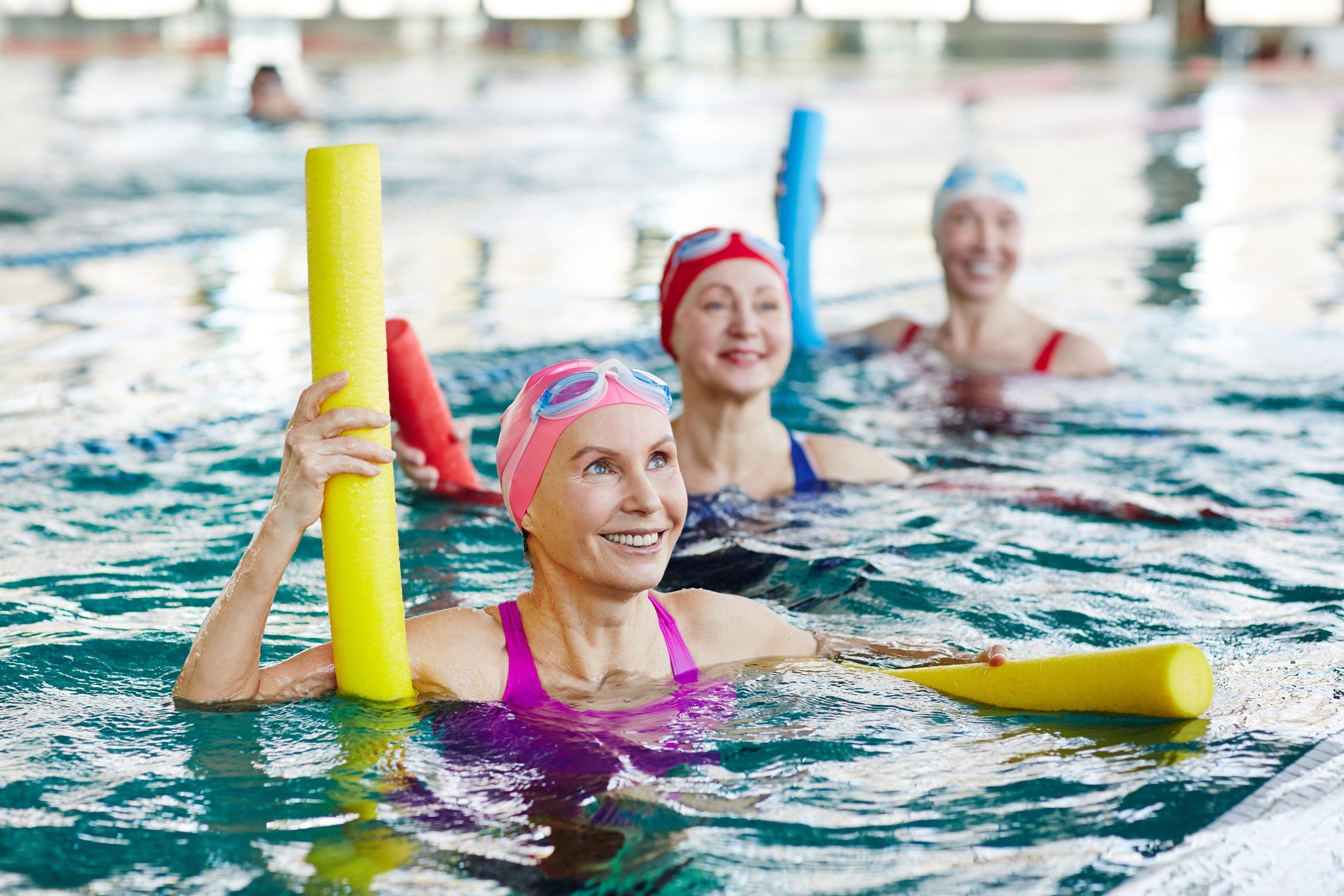 swimming fitness and exercise